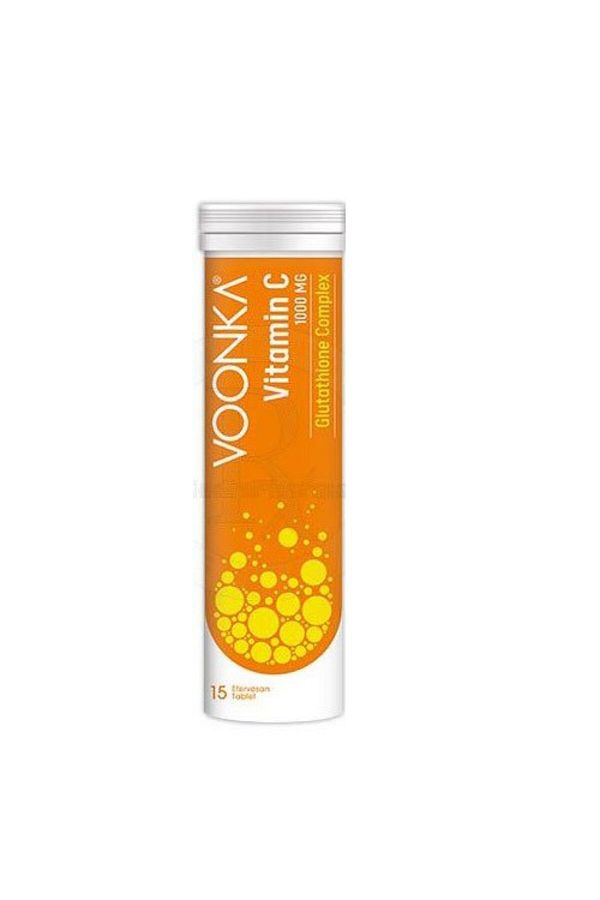 Voonka-Vitamin C Glutathione Complex 15 Effervescent Tablets 1