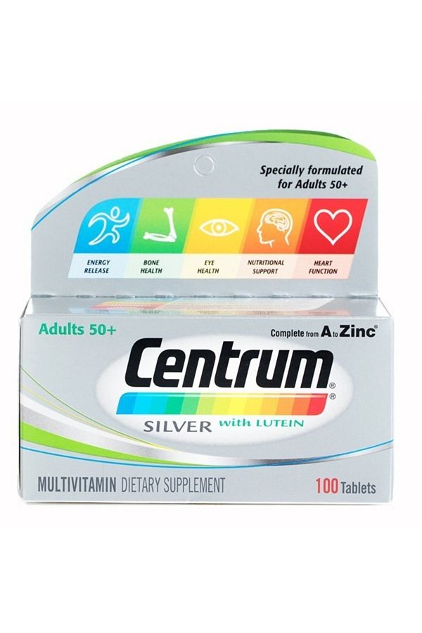 Centrum-Silver With Lutein 100 Per Pack 1