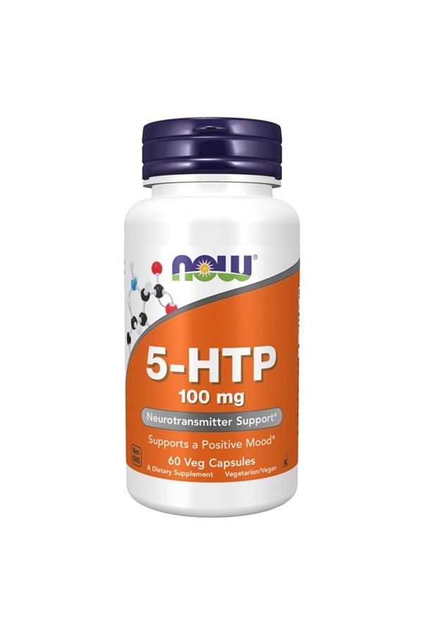 Now-5 - Htp 100Mg 60 Veg Capsules 1