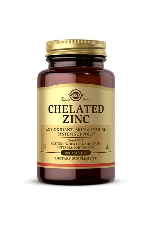 Solgar-Chelated Zinc Tablet 100S 1