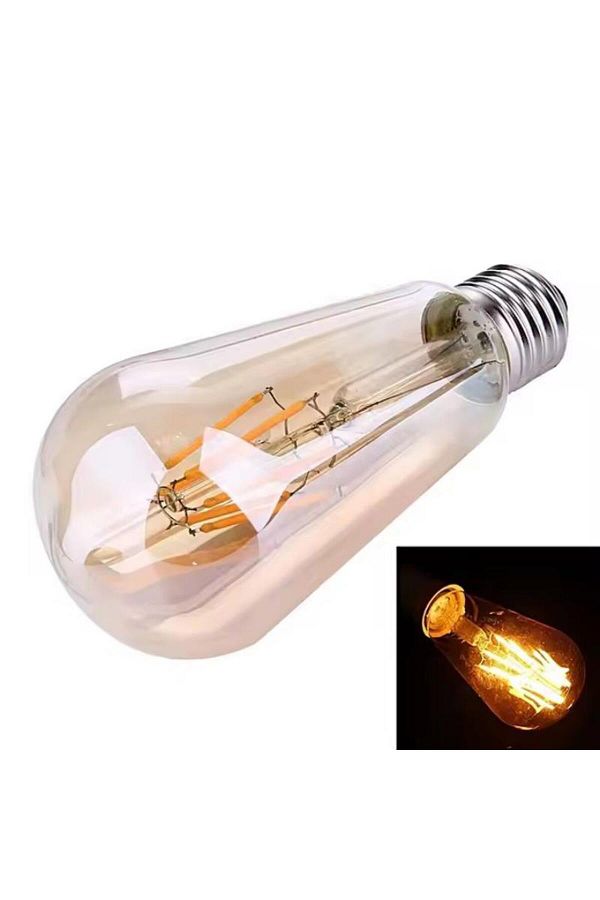 Generic-4-Piece LED Retro Energy Saving Filament Light Bulb White 45X35X45centimeter 1