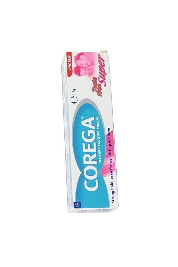 Corega-Denture Fixative Cream - For Teeth & Gum 40 G 1