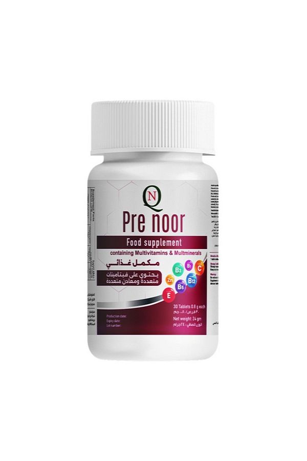 NQ-Pre Noor Multivitamins & Multimineral For General Health - 30 Tablets 1