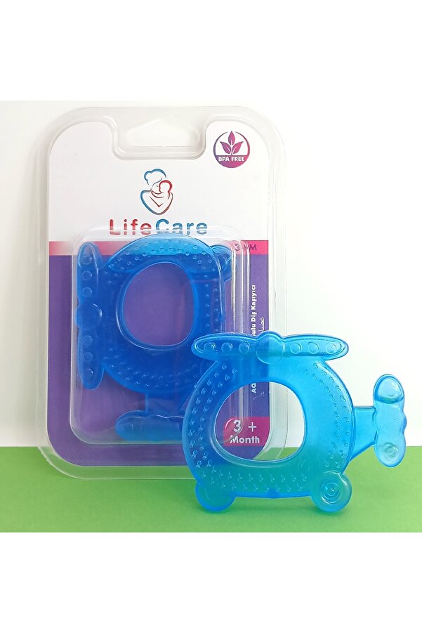 LifeCareBaby Sulu diş kaşıyıcı mavi
