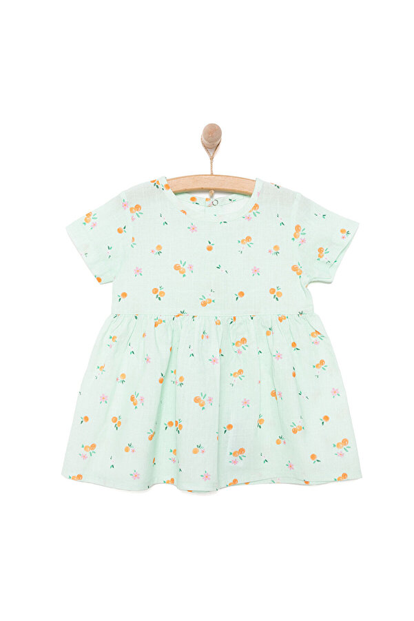 ebebek Hello Baby HelloBaby Yenidoğan Kız Dokuma Elbise Kız Bebek