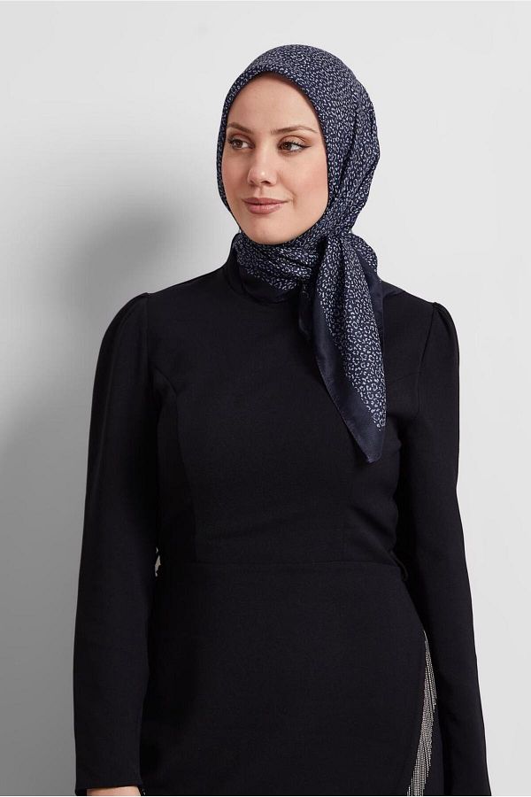 Alvina-Alvi̇na Patterned Scarf 8526 1