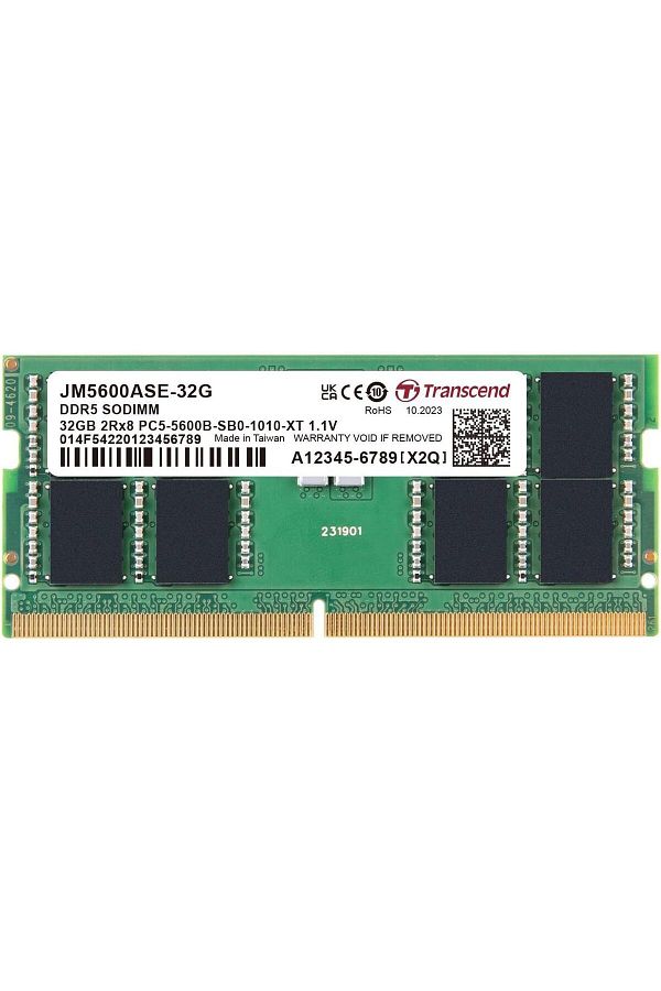 Transcend-htsp JM5600ASE-32G 32GB DDR5 5600Mhz CL46 1.1V دفتر رام shmd al 1122015 1