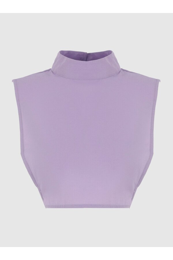 Tavin-Lilac Cotton Fabric Collar 1