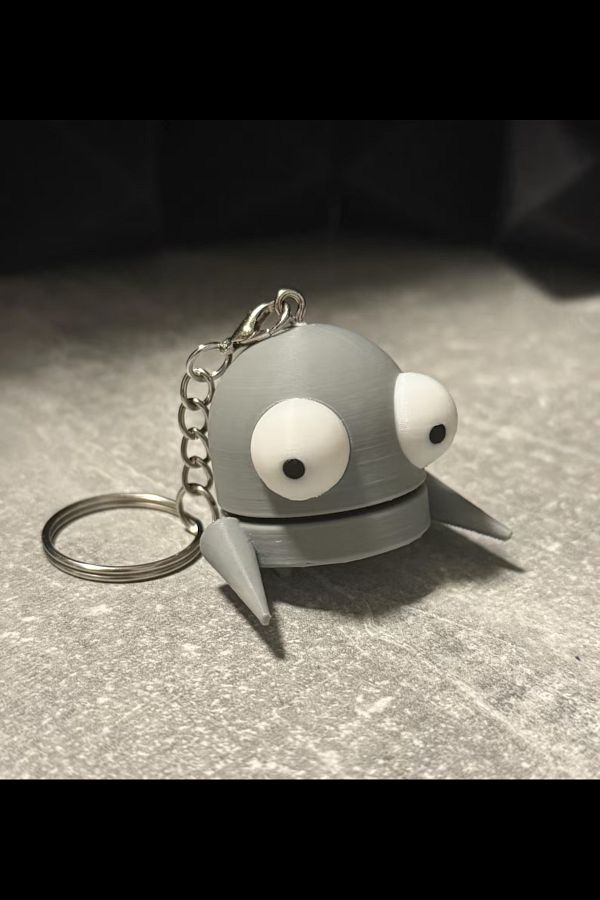 3D-R.E.P.O. Keychain Repo Keychain Gray 1