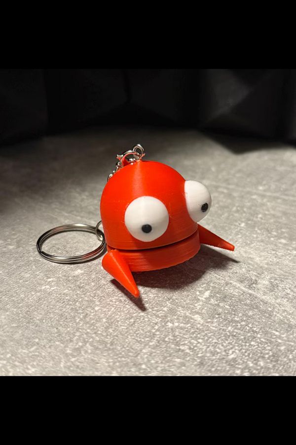 3D-R.E.P.O. Keychain Repo Keychain Red 1