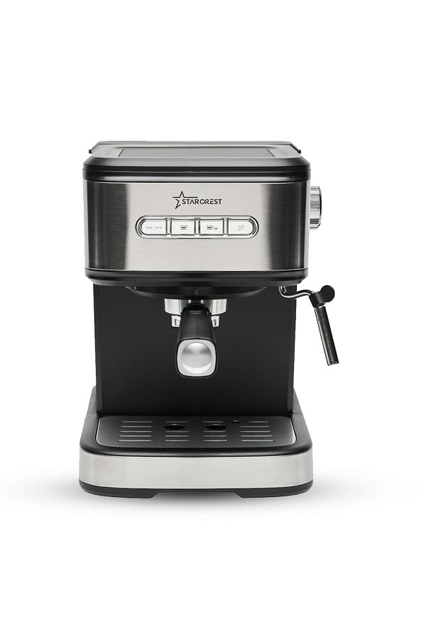 STARCREST-STARCREST SEM-850SLBK espresso machine, 850W, 20 bar, removable tank 1.5L, frothing device 1