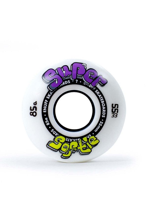 Enuff-Super Softie Skateboard Wheels [53mm 85a Set/4] 1