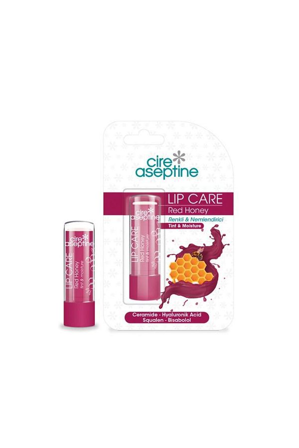 CIRE ASEPTINE-Colored Lip Care Cream - Lip Care Red Honey 4.5 g 1