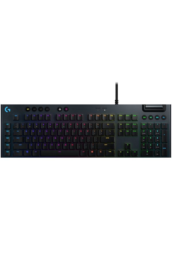 logitech-لوحة مفاتيح الألعاب الميكانيكية Logitech G815 LightSync RGB - أسود 1