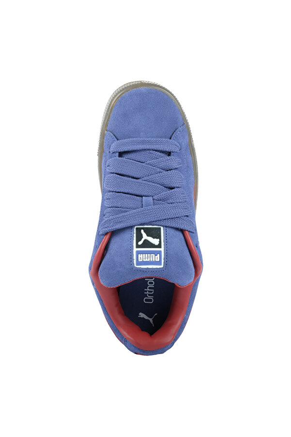 Puma حذاء رياضي رجالي أزرق من الجلد المدبوغ مقاس XL (395205-50