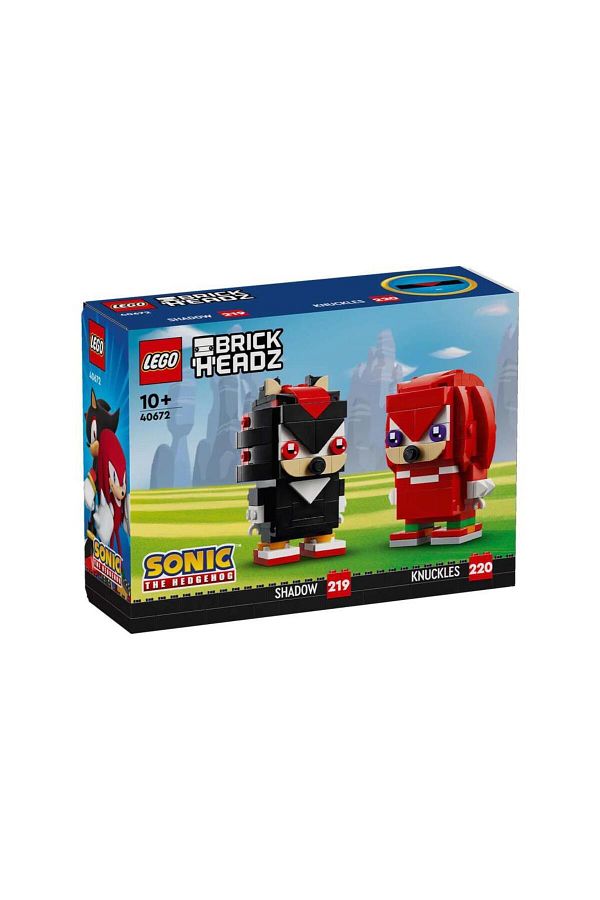 LEGO-BrickHeadz 40672 - Knuckles and Shadow New Model963583 1