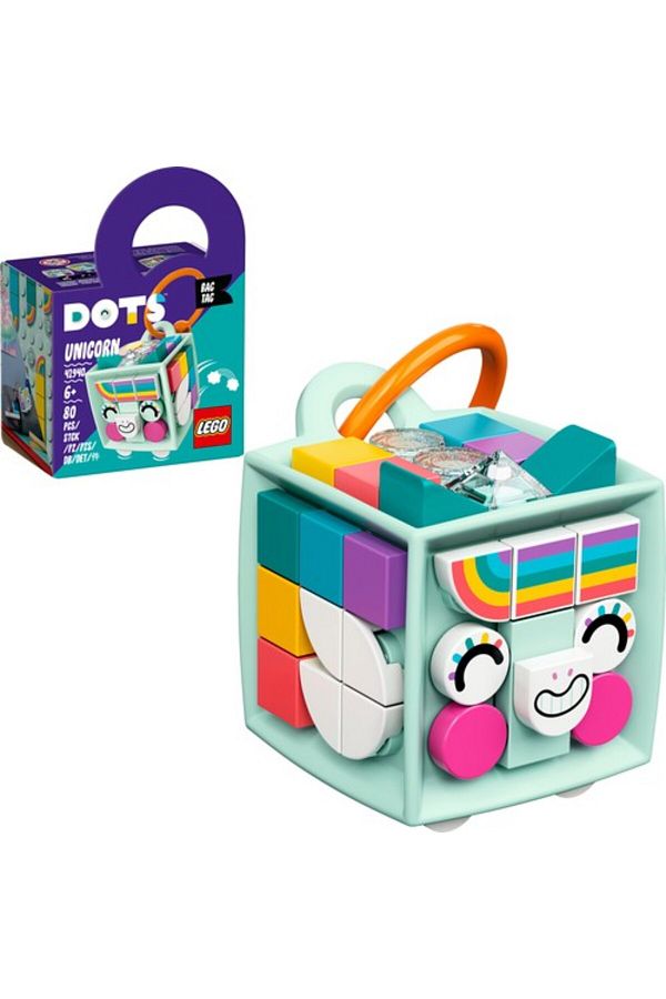 LEGO-Dots Unicorn Bag Ornament 41940 1