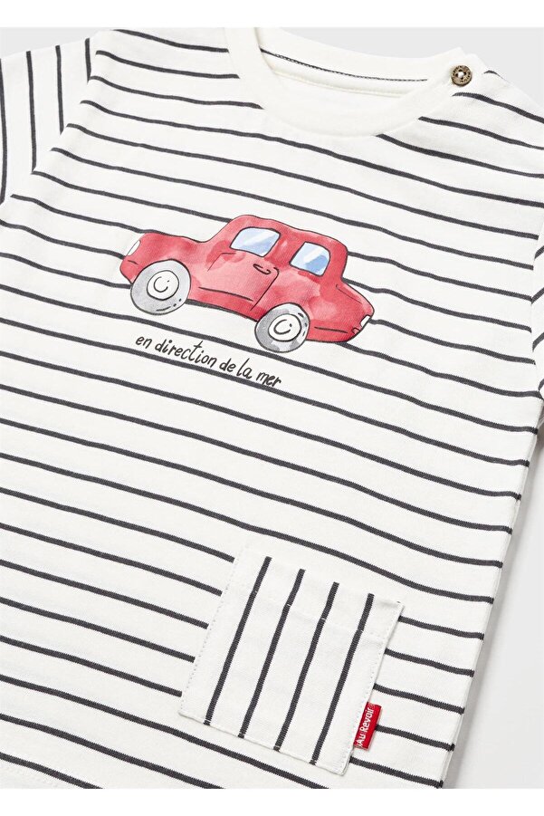 Mayoral Erkek Bebek Çizgili T-shirt