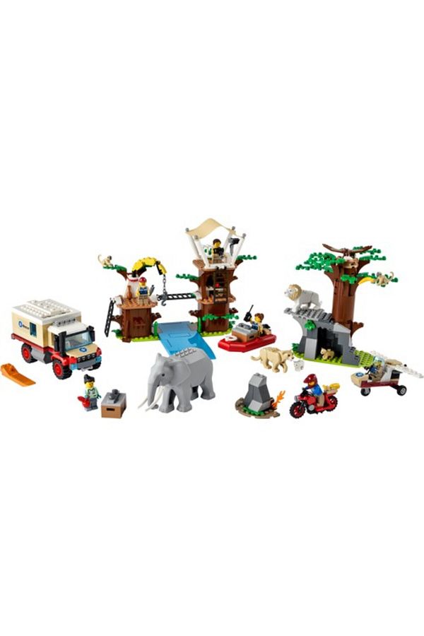 LEGO-60307 City Wild Animal Rescue Camp 1