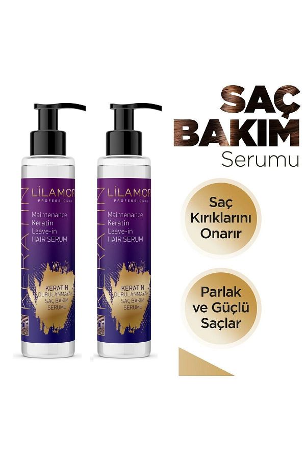 Lilamor-Fast Hair Growth Serum with Keratin Extract - Hair Care Serum 125ml + 125ml 1