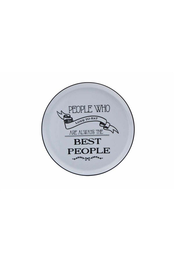 Porland-Be Happy Flat Plate 28 Cm 1