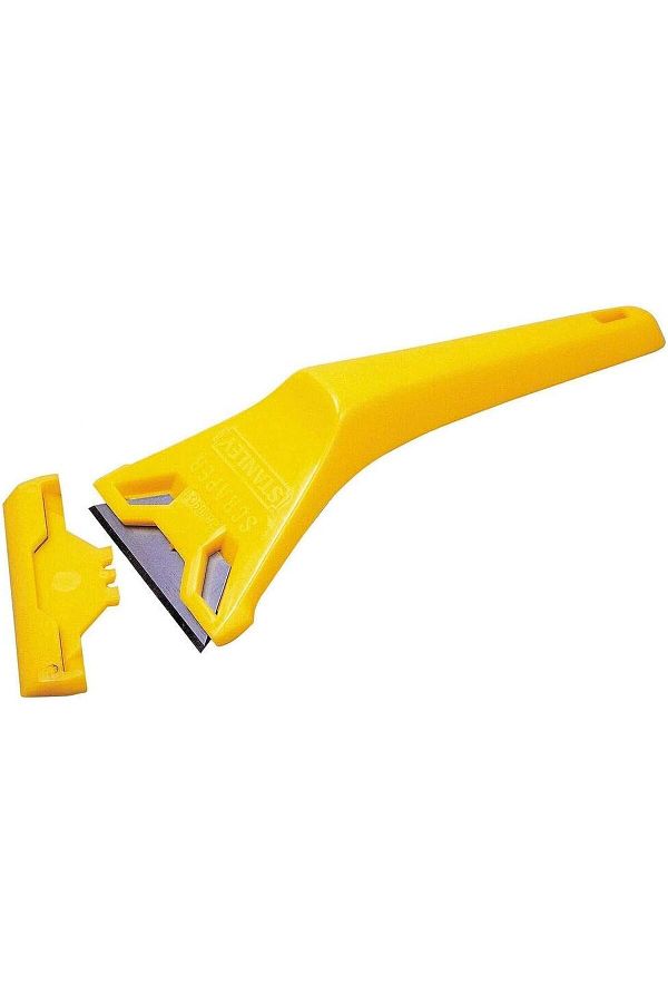 Stanley-170 Mm Window Scraper 0-28-590, Yellow 1