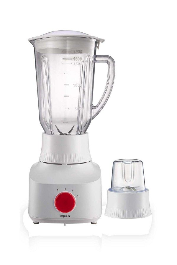 İMPEX-2 In 1 Powerful Blender 650w With Grinder Bl3509 - 1.8l Blender Jar,50g Grinding Jar,2speed Settings 1