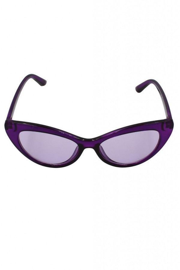 BM GİFT DESİGN-Ochelari de soare dama cat eye mov 1