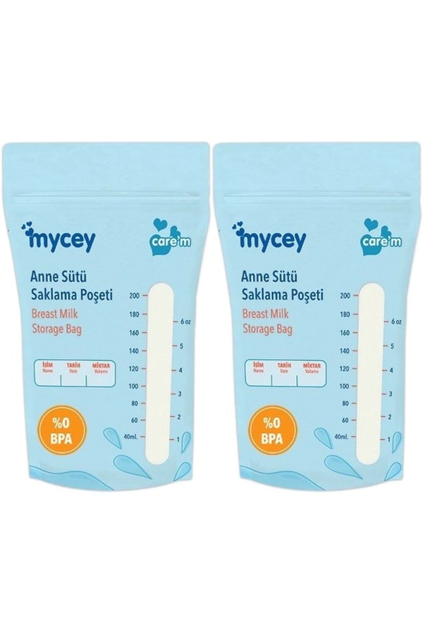 mycey Anne Sütü / Süt Saklama Poşeti 25 Li Pk Tekli (2 Li Set)