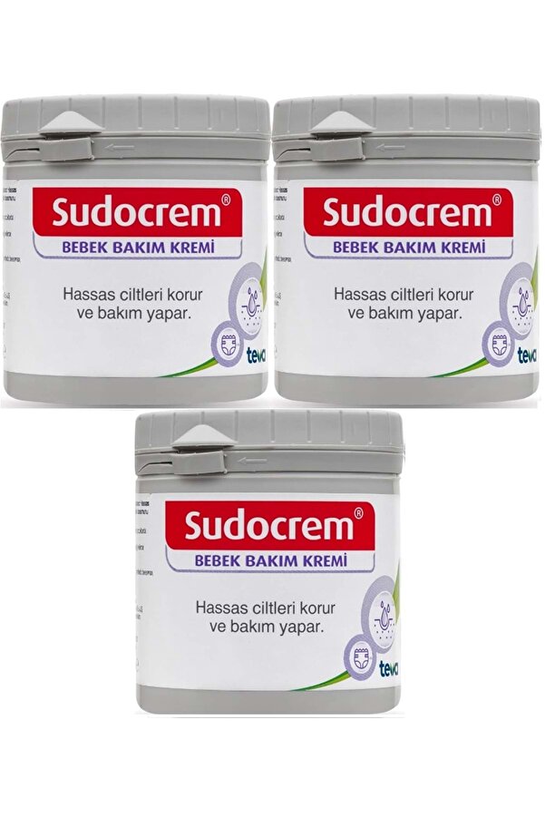 Sudocrem Cilt Bebek Bakım - Pişik Kremi 250gr (3 LÜ SET)