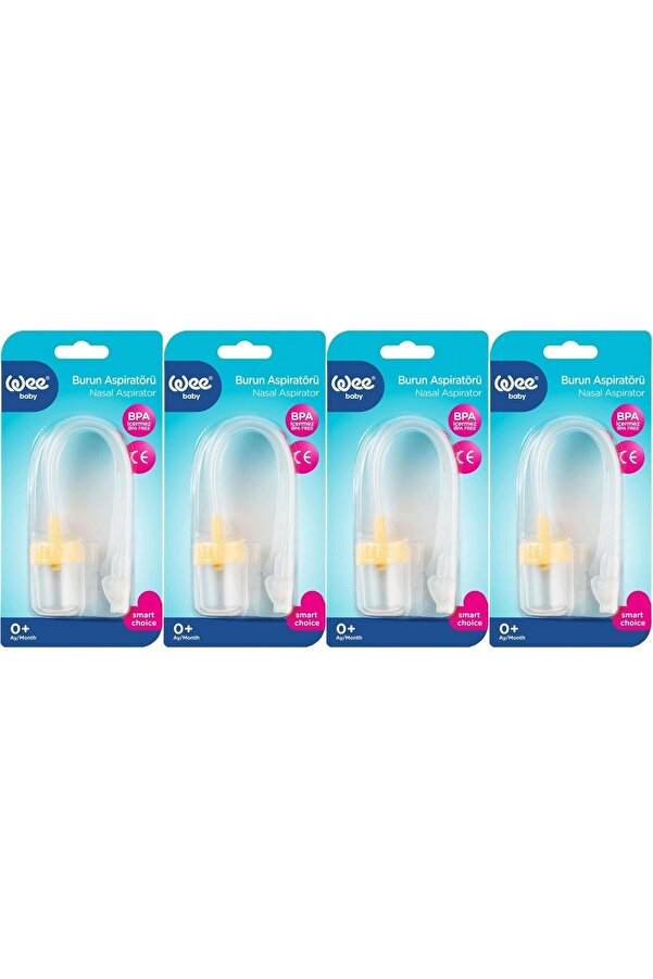 Wee Baby Burun Aspiratörü ve Temizleyici (4 Lü Set)