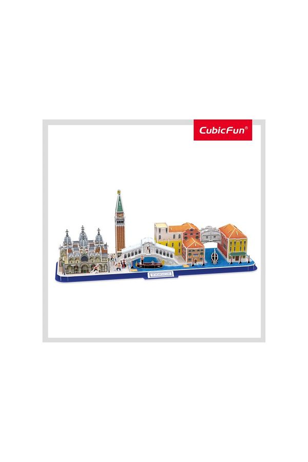 Cubic Fun-Cubin Fun - Puzzle 3D Venetia 126 Piese 1
