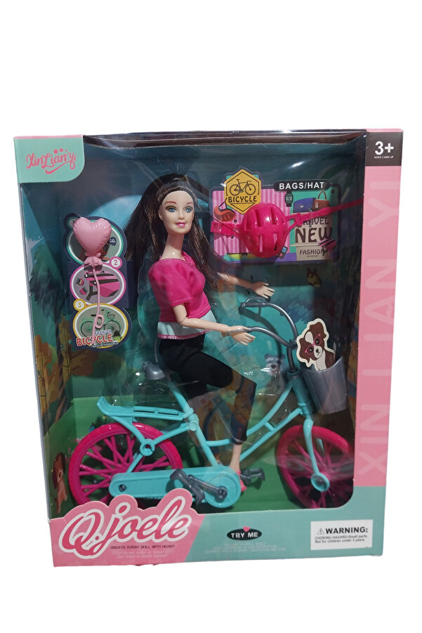 Ailenizin Oyuncakçısı BİSİKİLETLİ BEBEK SETI EKLEMLİ