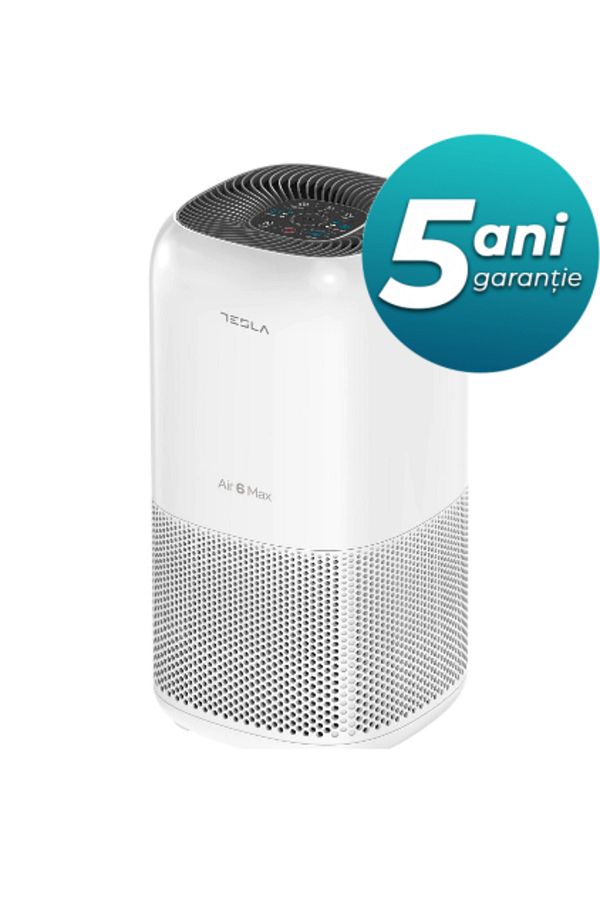 TESLA-Tesla Air6 MAX Air Purifier, CADR 400 m3/h, Wi-Fi, Air Quality Sensor, Sleep Mode, Timer 1