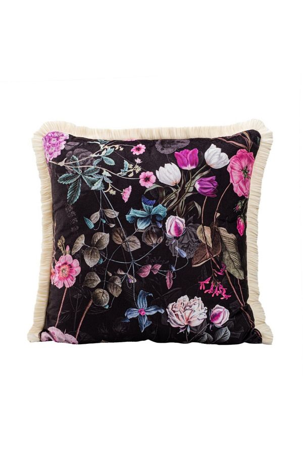 Lenjerii Deosebite-Fata de perna decorativa catifea 43x43cm, Garden Bloom GBF1 1