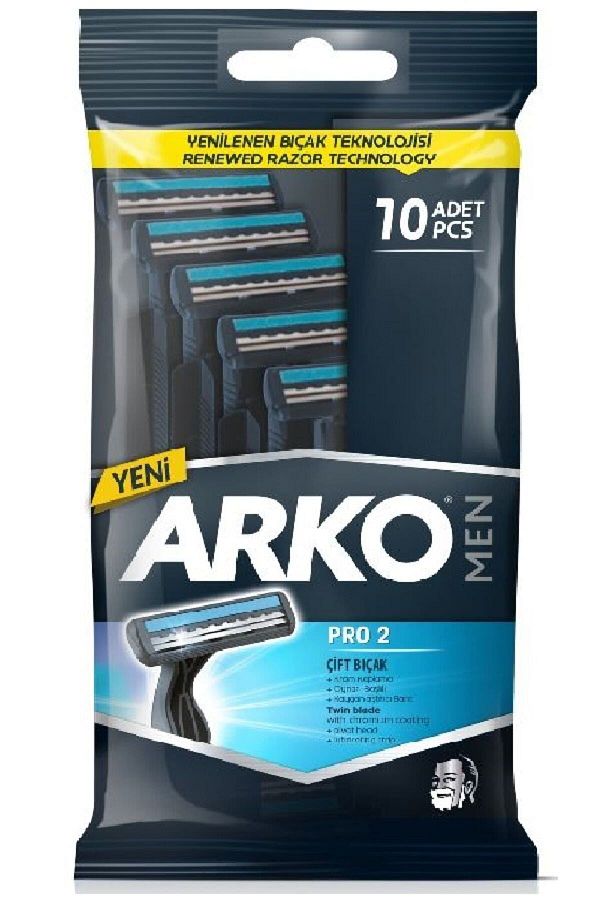 ARKO-Men T2 Double Blade Razor 10 pcs 1