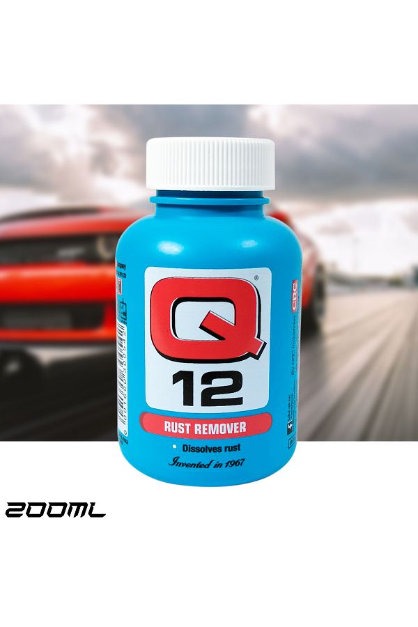 Q12-Rust Remover 200ml – Dissolves Rust, Non-Abrasive, Fast Acting, Food Safe Use 1