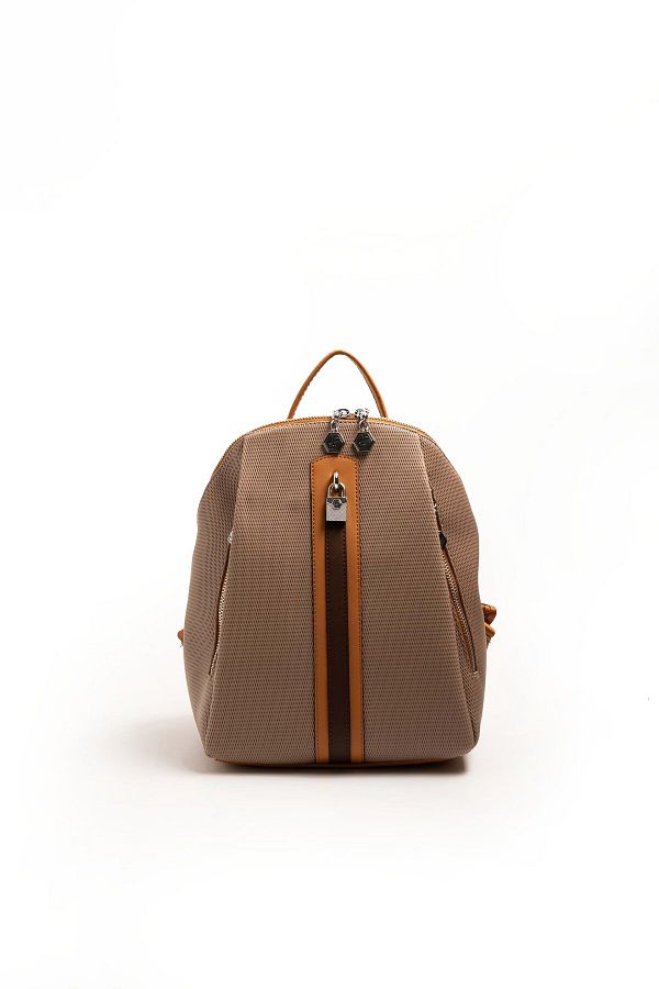Silver Polo-Silver & Polo Sand - A.Taba Sp1123 Women's Backpack 1