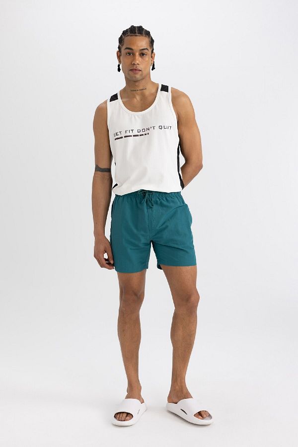 DeFacto-Kurze Badeshorts mit Netzfutter - B7244AX24HS 1
