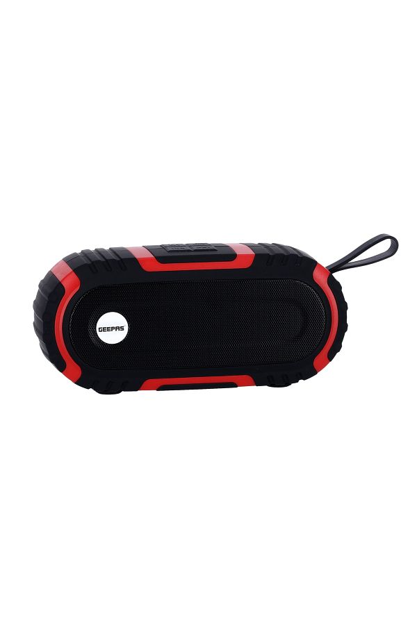 Geepas-Rechargeable Bluetooth Speaker, 10m Range | BT/ TF Card/ AUX/ USB Playback/ TWS Function| GMS11180N 1
