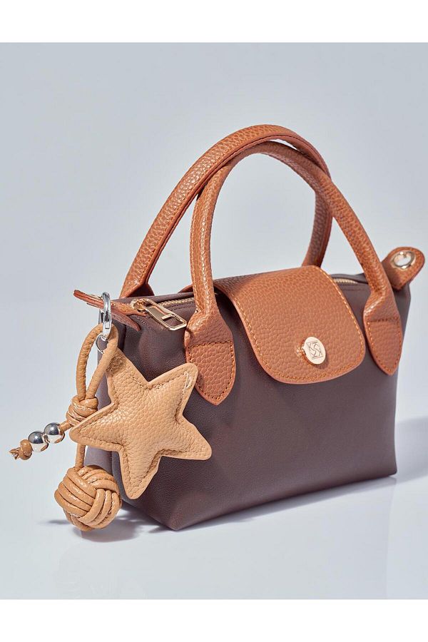 Kayra-Star Figured Charm - Beige Keychain 1