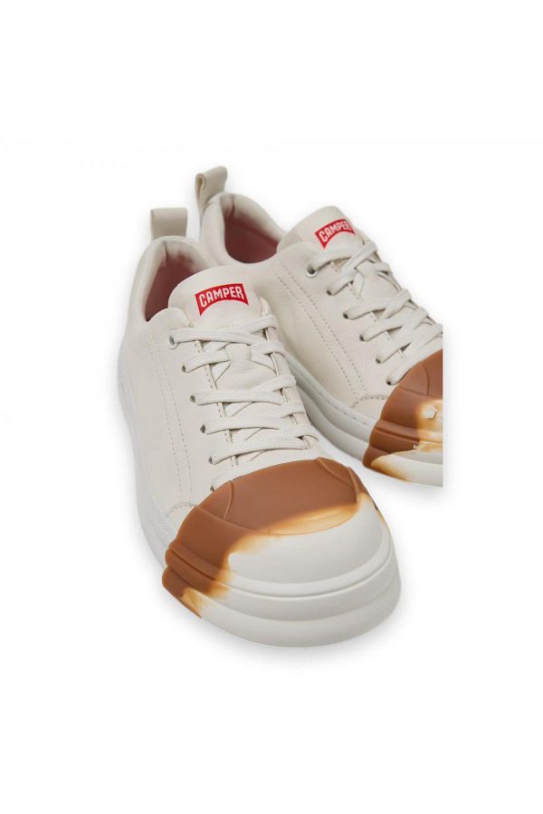 CAMPER-K 201683   Junction Runner Casual Sneaker Off-White Unisex Sneakers 1