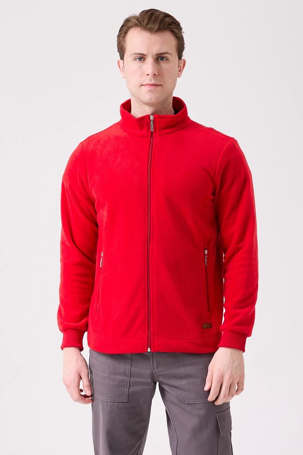 Kardelen İş Elbiseleri-Galanthus Fleece Coat Men's Zip-Up Warm Comfortable and Durable Winter Fleece 1