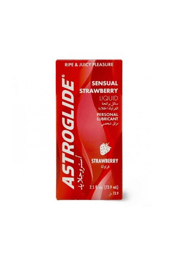 ASTROGLIDE-سائل مزلق أستروجلايد 73.9 مل رائحة الفراولة الخلابة. 1