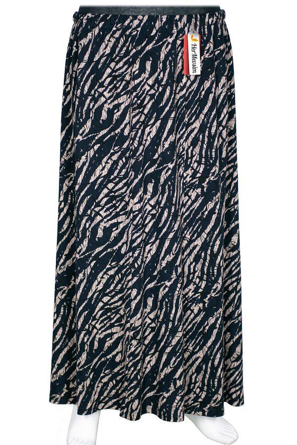 HESNA-Fusta Ecem pentru femei, mărime mare, 8 piese, albastru bleumarin elastic D39 1
