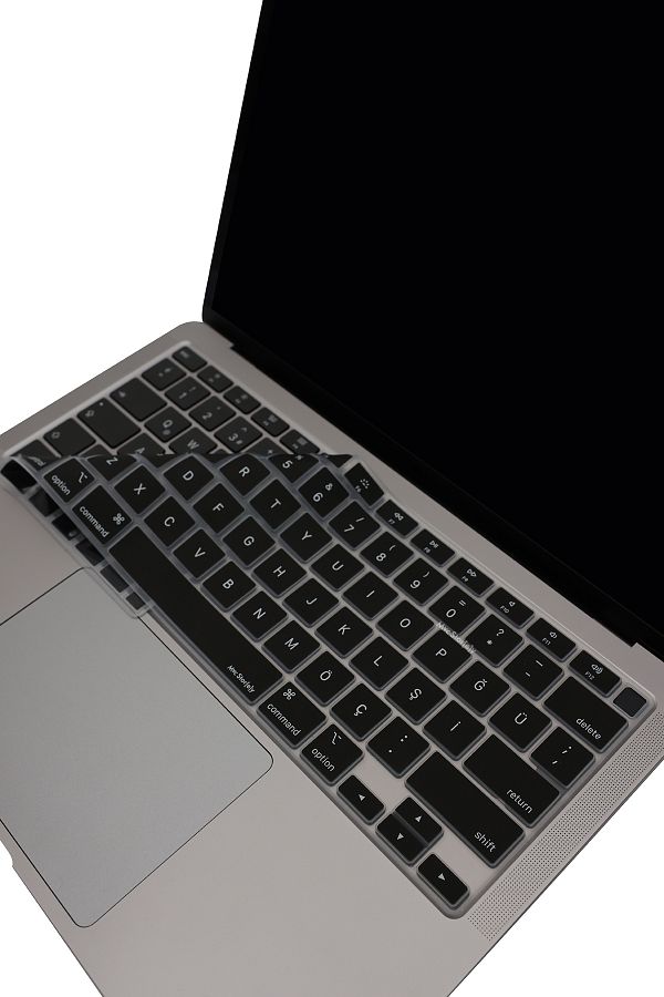 Mcstorey-MacBook Air M1 Case 13Inch Keyboard Protector Turkish Printed (Us to Tr) Compatible with A2179 A2337 Model 1