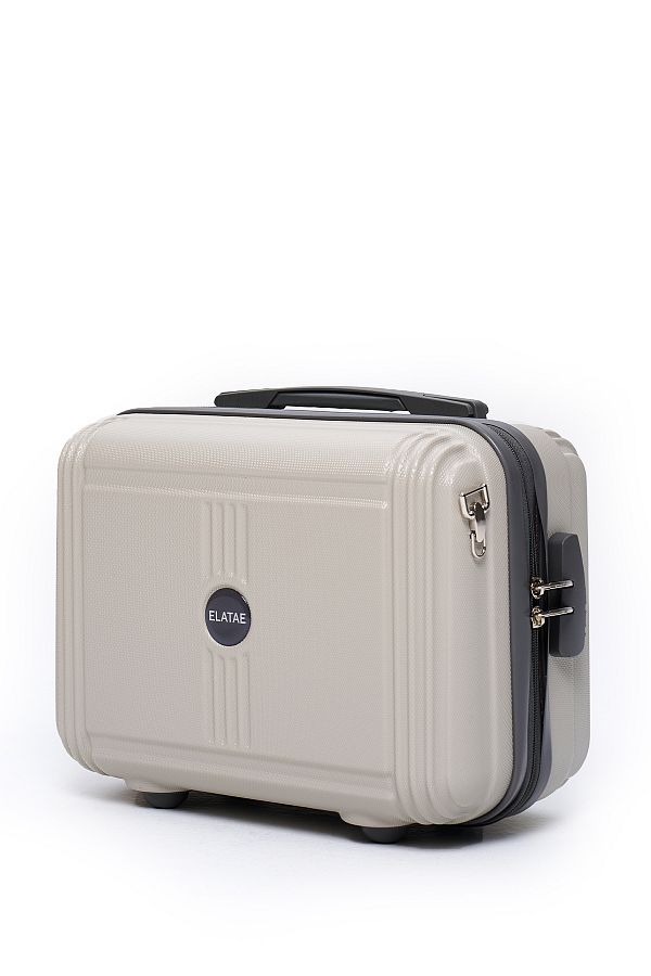 ELATAE-Unbreakable Premium Women's Makeup Bag Shoulder Strap Password Hand Suitcase V303 1