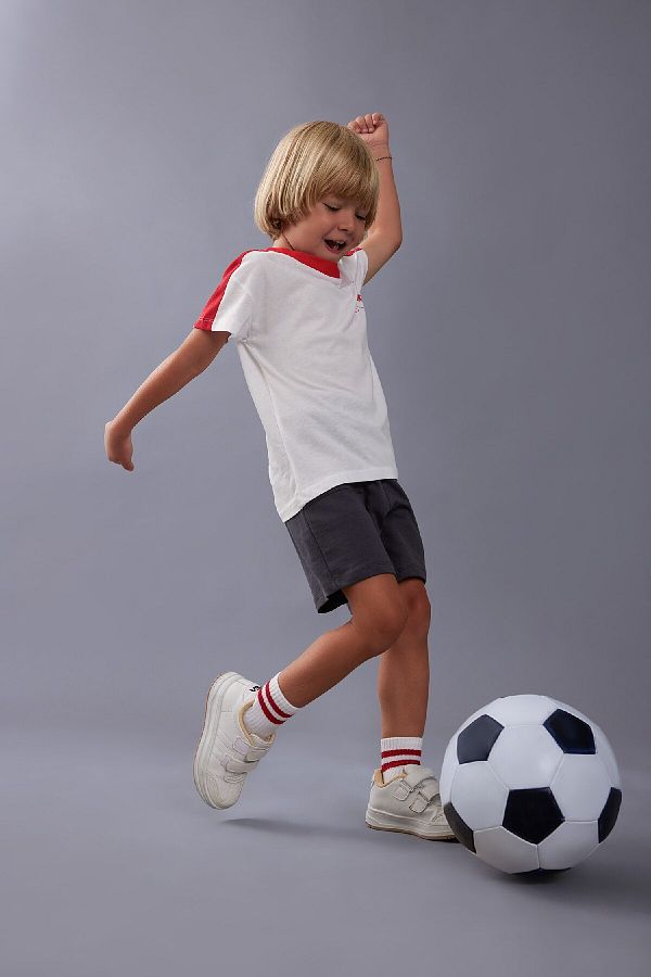 DeFacto-Printed Shorts for Baby Boy - D1490A524SM 1