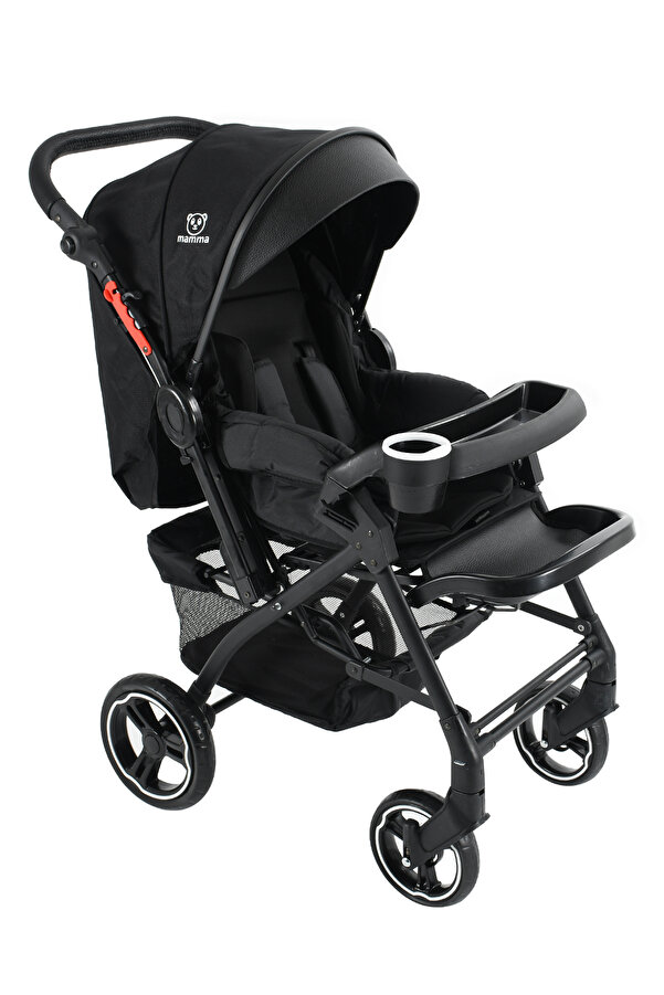 Mamma Elite 6 in 1 Yeni Nesil Mama Tablalı Çift Yönlü Alüminyum Bebek Arabası