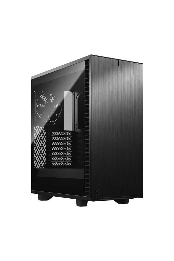 Fractal Design-Carcasa Fractal Design Define 7 Compact Dark Tempered Glass, Middle Tower, Antifonare (Negru) 1
